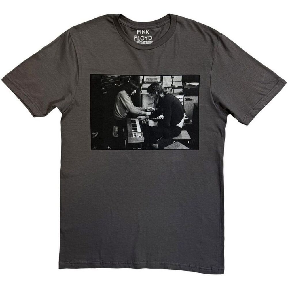 Pink Floyd Unisex Adult Studio Photo T-Shirt / Charcoal Grey